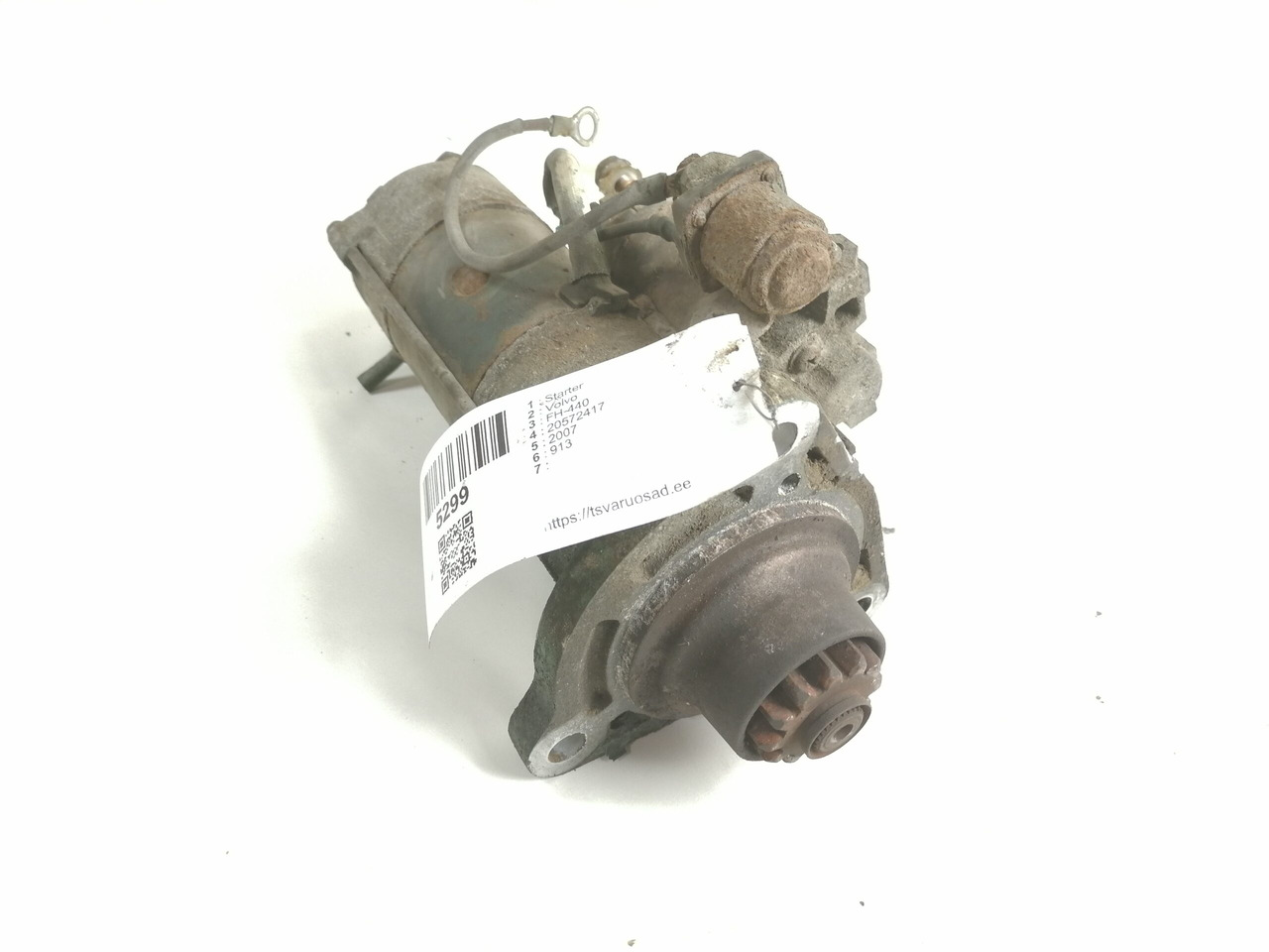 Volvo Starter 20572417 - Indítómotor - Teherautó: 1 kép. Volvo Starter 20572417 - Indítómotor - Teherautó: 1 kép.