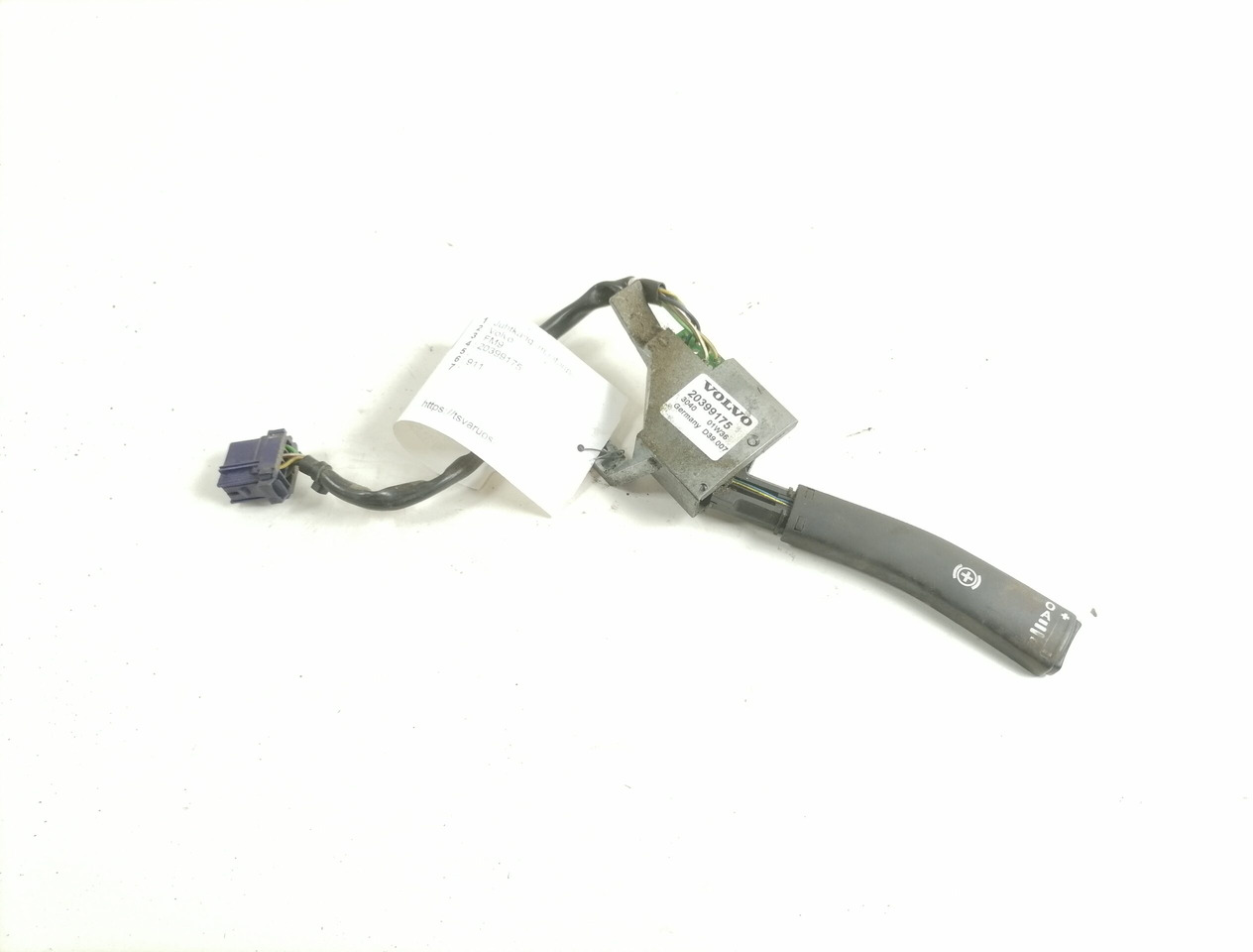 Volvo Switch, exhaust brake 20399175 - Elektromos rendszer - Teherautó: 1 kép. Volvo Switch, exhaust brake 20399175 - Elektromos rendszer - Teherautó: 1 kép.