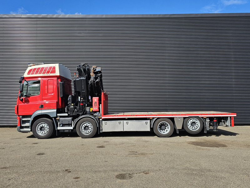DAF CF 460 8x2/6 / FASSI 82 t/m CRANE / KRAN - 18.3 mtr - Darus autó: 3 kép. DAF CF 460 8x2/6 / FASSI 82 t/m CRANE / KRAN - 18.3 mtr - Darus autó: 3 kép.