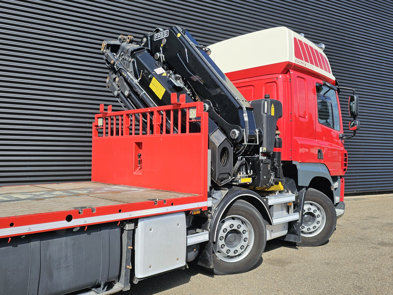 DAF CF 460 8x2/6 / FASSI 82 t/m CRANE / KRAN - 18.3 mtr - Platós teherautó, Darus autó: 5 kép. DAF CF 460 8x2/6 / FASSI 82 t/m CRANE / KRAN - 18.3 mtr - Platós teherautó, Darus autó: 5 kép.