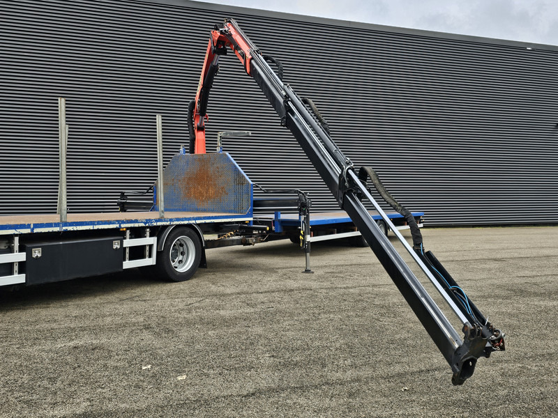 DAF CF 75.310 / PALFINGER CRANE + TRAILER - Platós teherautó, Darus autó: 5 kép. DAF CF 75.310 / PALFINGER CRANE + TRAILER - Platós teherautó, Darus autó: 5 kép.