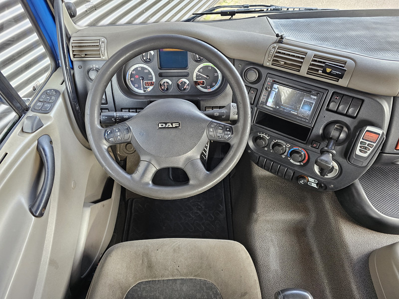Interior photo 2: Platós teherautó, Darus autó DAF CF 75.310 / TRAILER + PALFINGER CRANE/KRAN