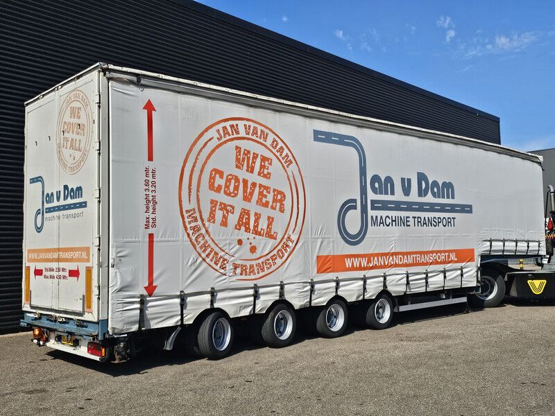 ES-GE 4STL48 / 4 AXLE / SLIDING ROOF / EXPANDABLE / LIFT ROOF - Félpótkocsi mélybölcsős: 3 kép. ES-GE 4STL48 / 4 AXLE / SLIDING ROOF / EXPANDABLE / LIFT ROOF - Félpótkocsi mélybölcsős: 3 kép.