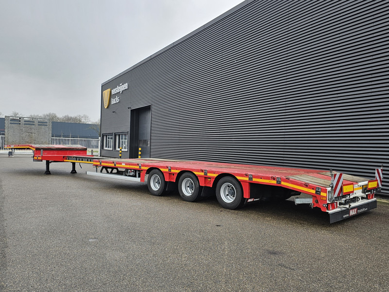 Faymonville Maxtrailer F-S43-1AAF / EXTENDABLE / SEMI TRAILER - Félpótkocsi mélybölcsős: 2 kép. Faymonville Maxtrailer F-S43-1AAF / EXTENDABLE / SEMI TRAILER - Félpótkocsi mélybölcsős: 2 kép.