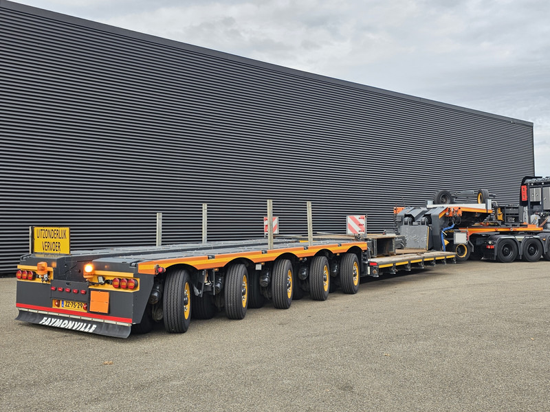 Faymonville STBZ-5VA + 3 AXLE JEEP DOLLY / EXTENDABLE / REMOVABLE NECK - Félpótkocsi mélybölcsős: 2 kép. Faymonville STBZ-5VA + 3 AXLE JEEP DOLLY / EXTENDABLE / REMOVABLE NECK - Félpótkocsi mélybölcsős: 2 kép.