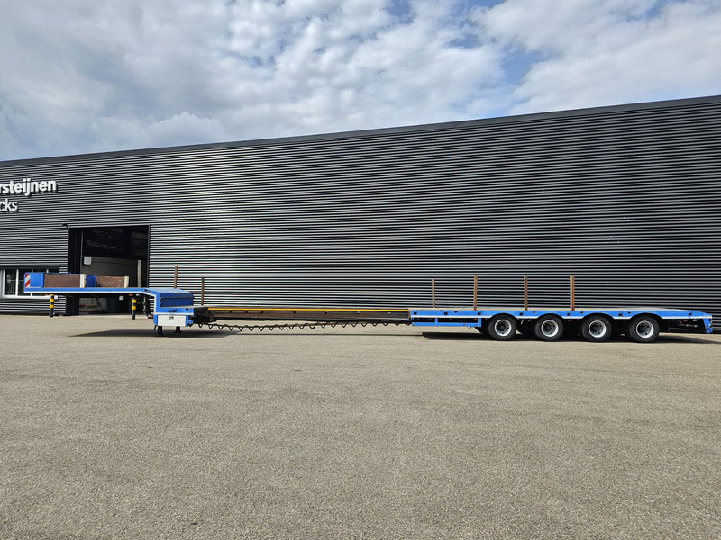Lintrailers 4 LSDU 18-36 / 4 AXLE / EXTENDABLE - Félpótkocsi mélybölcsős: 5 kép. Lintrailers 4 LSDU 18-36 / 4 AXLE / EXTENDABLE - Félpótkocsi mélybölcsős: 5 kép.