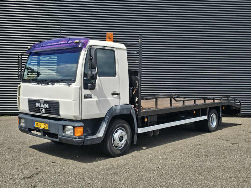 MAN 12 L / OPRIJ - MACHINE TRANSPORT / 7140 kg LOAD CAPACITY - Vontató: 1 kép. MAN 12 L / OPRIJ - MACHINE TRANSPORT / 7140 kg LOAD CAPACITY - Vontató: 1 kép.