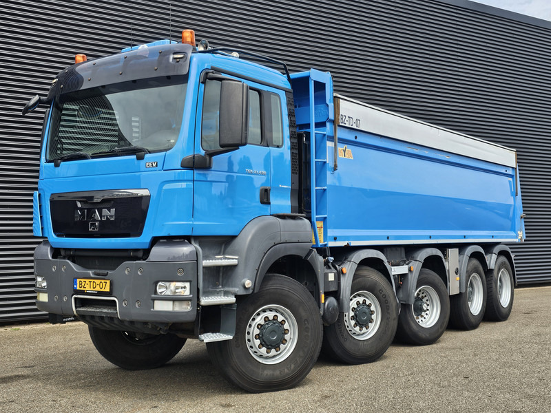 MAN TGS 49.480 10X8/6 BB / TIPPER / SPRING / BIG AXLE - Billenőplatós teherautó: 5 kép. MAN TGS 49.480 10X8/6 BB / TIPPER / SPRING / BIG AXLE - Billenőplatós teherautó: 5 kép.