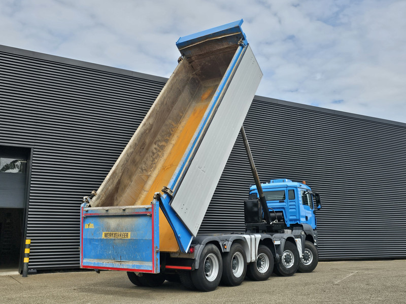 MAN TGS 49.480 10X8/6 BB / TIPPER / SPRING / BIG AXLE - Billenőplatós teherautó: 2 kép. MAN TGS 49.480 10X8/6 BB / TIPPER / SPRING / BIG AXLE - Billenőplatós teherautó: 2 kép.
