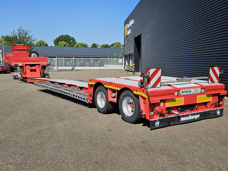 MEUSBURGER MPG-2 / AGRI / REMOVABLE NECK / EXTENDABLE - Félpótkocsi mélybölcsős: 2 kép. MEUSBURGER MPG-2 / AGRI / REMOVABLE NECK / EXTENDABLE - Félpótkocsi mélybölcsős: 2 kép.