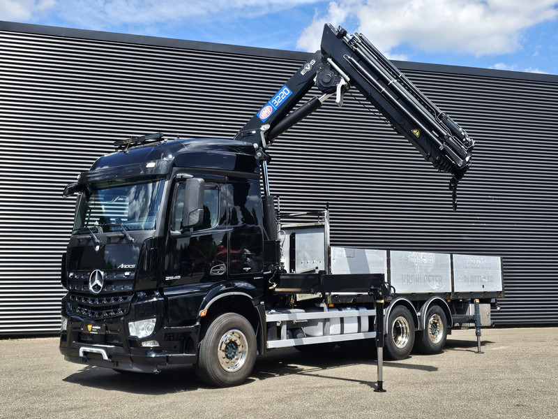 Mercedes-Benz AROCS 2545 6x2 / HMF 32 TM / CRANE / KRAN - Darus autó: 2 kép. Mercedes-Benz AROCS 2545 6x2 / HMF 32 TM / CRANE / KRAN - Darus autó: 2 kép.