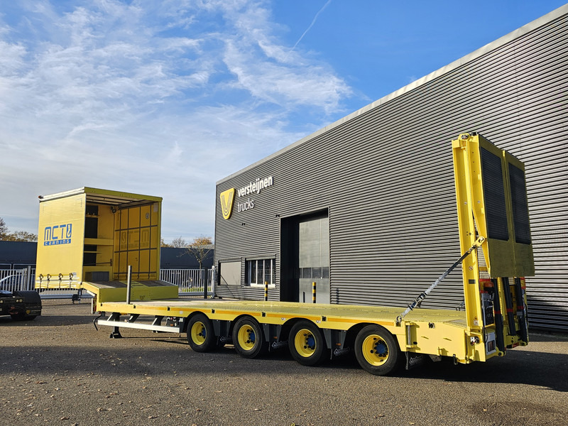 Nooteboom OSDS-58-04/ 4 AXLE / HYDRAULIC RAMPS - Félpótkocsi mélybölcsős: 2 kép. Nooteboom OSDS-58-04/ 4 AXLE / HYDRAULIC RAMPS - Félpótkocsi mélybölcsős: 2 kép.