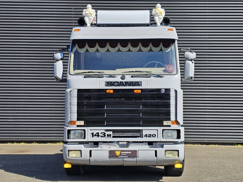 Scania R143M 420 6x2-4 PUSHER / STREAMLINE - Nyergesvontató: 5 kép. Scania R143M 420 6x2-4 PUSHER / STREAMLINE - Nyergesvontató: 5 kép.