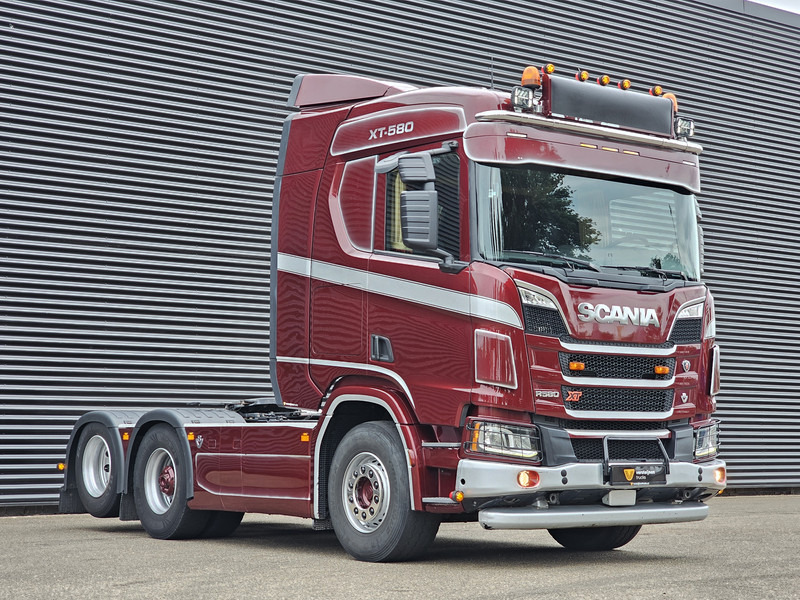Nyergesvontató Scania R580 V8 XT / 6x2 BOOGIE / RETARDER / HYDRAULIC / 80T: 7 kép.