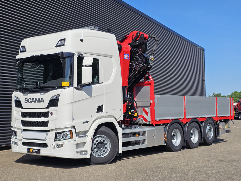 Scania 560R / HMF 50 t/m - JIB / LIER - Darus autó: 5 kép. Scania 560R / HMF 50 t/m - JIB / LIER - Darus autó: 5 kép.