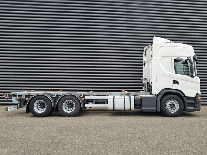 Scania G500 6X2 / FULL AIR / RETARDER / BDF / CHASSIS - Cserefelépítményes teherautó: 5 kép. Scania G500 6X2 / FULL AIR / RETARDER / BDF / CHASSIS - Cserefelépítményes teherautó: 5 kép.