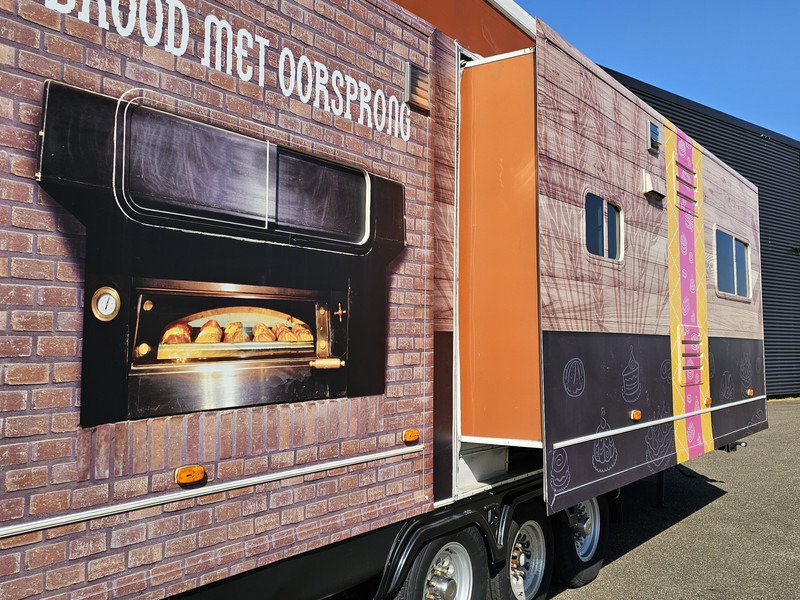 Félpótkocsi dobozos Scania P 280 + trailer - 2 X SLIDE OUT / CAMPER / WOHNMOBIL: 19 kép.