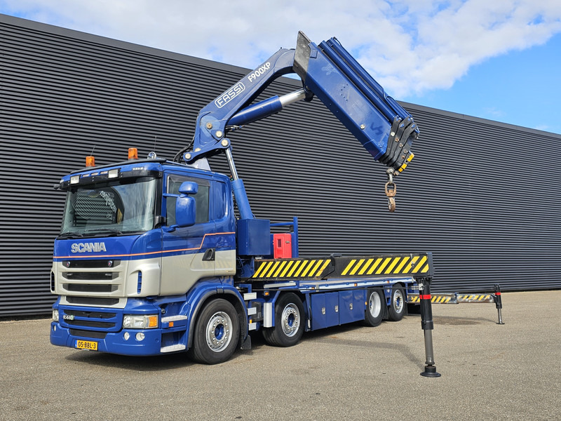 Scania R440 8x2*6 / FASSI 90 t/m CRANE / KRAN - Darus autó: 5 kép. Scania R440 8x2*6 / FASSI 90 t/m CRANE / KRAN - Darus autó: 5 kép.
