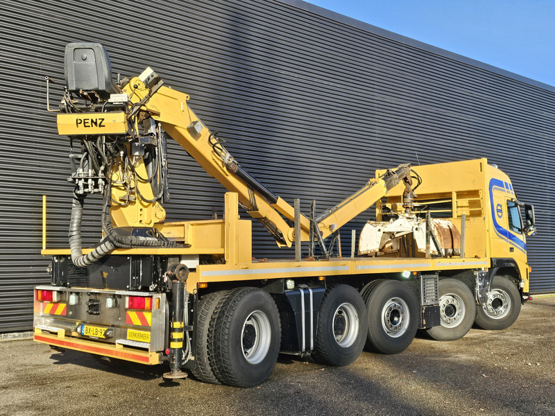 Terberg FM2850-T / 10x4 / PENZ CRANE / KRAN - Darus autó: 4 kép. Terberg FM2850-T / 10x4 / PENZ CRANE / KRAN - Darus autó: 4 kép.