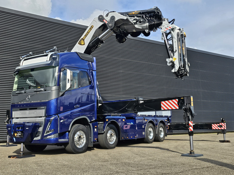 Volvo FH 16.550 / ERKIN 172TM CRANE / JIB / WINCH - Platós teherautó, Darus autó: 5 kép. Volvo FH 16.550 / ERKIN 172TM CRANE / JIB / WINCH - Platós teherautó, Darus autó: 5 kép.