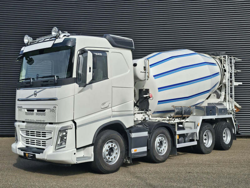 Volvo FH 540 8x4 / BOOGIE LIFT / 10m3 PUTZMEISTER - MIXER / MISCHER - Betonmixer: 1 kép. Volvo FH 540 8x4 / BOOGIE LIFT / 10m3 PUTZMEISTER - MIXER / MISCHER - Betonmixer: 1 kép.