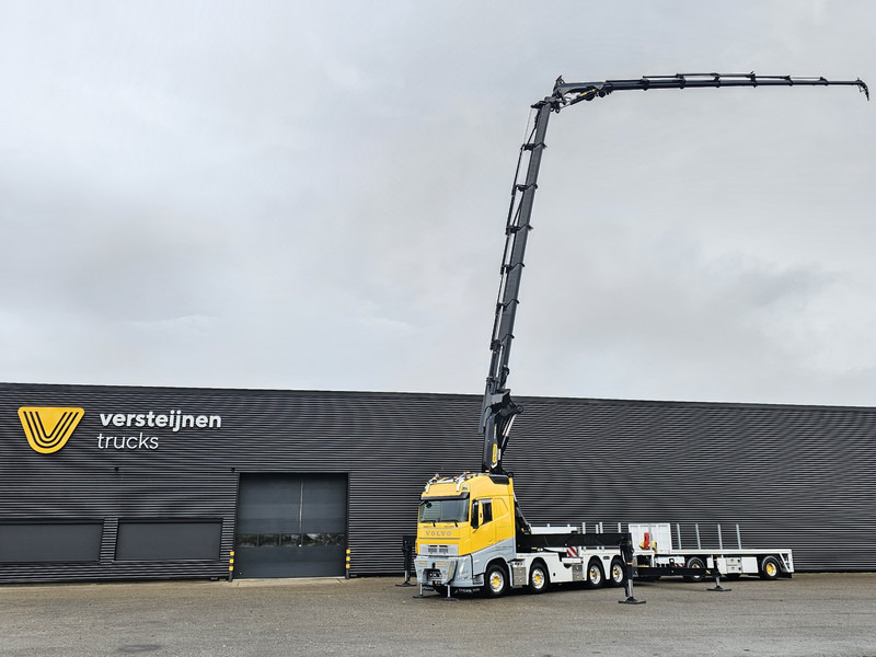 Volvo FH 540 8x4 / PALFINGER 165 TEC 7 + PJ300 / WINCH - Darus autó: 3 kép. Volvo FH 540 8x4 / PALFINGER 165 TEC 7 + PJ300 / WINCH - Darus autó: 3 kép.