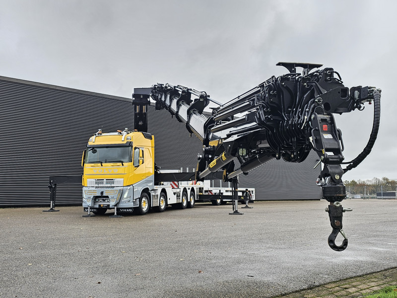 Volvo FH 540 8x4 / PALFINGER 165 TEC 7 + PJ300 / WINCH - Darus autó: 4 kép. Volvo FH 540 8x4 / PALFINGER 165 TEC 7 + PJ300 / WINCH - Darus autó: 4 kép.