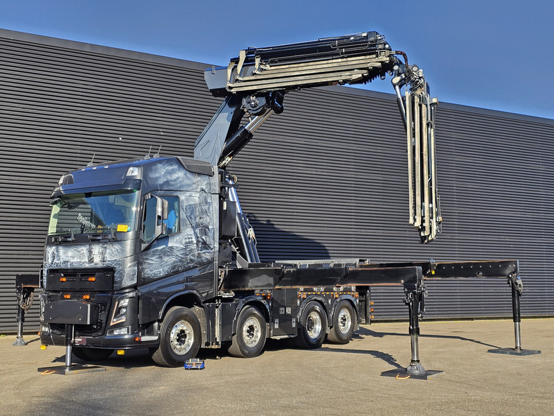 Volvo FH540 8x2-6 / FASSI F1650 / JIB + WINCH / CRANE - Darus autó: 3 kép. Volvo FH540 8x2-6 / FASSI F1650 / JIB + WINCH / CRANE - Darus autó: 3 kép.