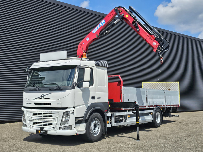 Volvo FM 330 4x2 / EFFER 12.5 t/m CRANE / KRAN - Darus autó: 4 kép. Volvo FM 330 4x2 / EFFER 12.5 t/m CRANE / KRAN - Darus autó: 4 kép.