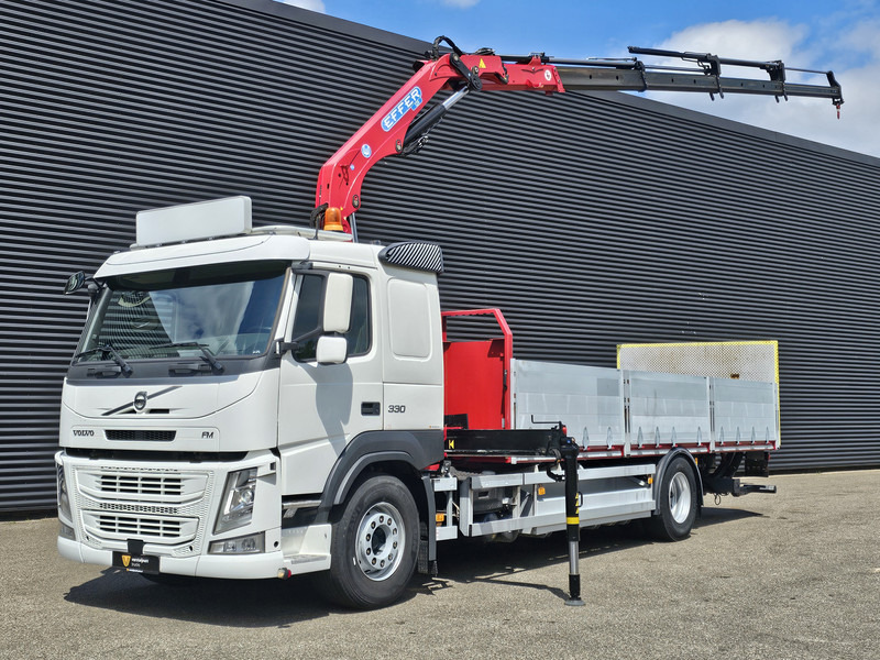 Volvo FM 330 4x2 / EFFER 12.5 t/m CRANE / KRAN - Darus autó: 1 kép. Volvo FM 330 4x2 / EFFER 12.5 t/m CRANE / KRAN - Darus autó: 1 kép.