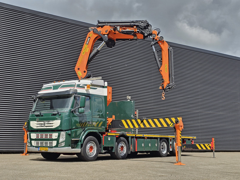 Volvo FM 460 8X2 / PALFINGER PK60002 /JIB / WINCH - Darus autó: 2 kép. Volvo FM 460 8X2 / PALFINGER PK60002 /JIB / WINCH - Darus autó: 2 kép.