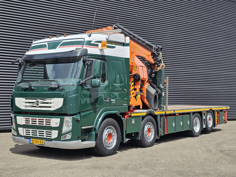 Volvo FM 460 8X2 / PALFINGER PK60002 /JIB / WINCH - Darus autó: 5 kép. Volvo FM 460 8X2 / PALFINGER PK60002 /JIB / WINCH - Darus autó: 5 kép.