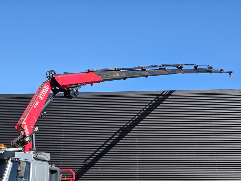 Volvo FM 460 8x4-4 / FASSI 36.5 t/m -8 x EXTENSION + WINCH - Platós teherautó, Darus autó: 4 kép. Volvo FM 460 8x4-4 / FASSI 36.5 t/m -8 x EXTENSION + WINCH - Platós teherautó, Darus autó: 4 kép.