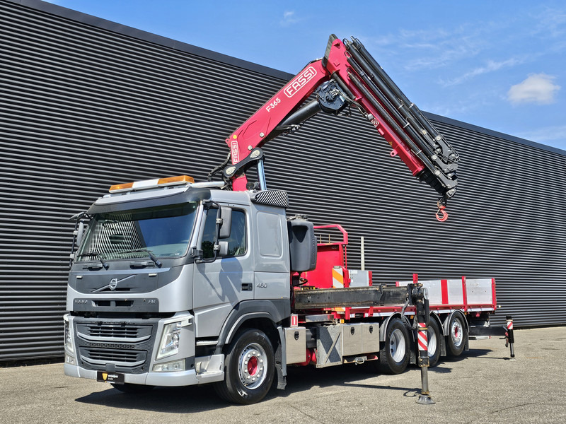 Volvo FM 460 8x4-4 / FASSI 36.5 t/m -8 x EXTENSION + WINCH - Darus autó: 5 kép. Volvo FM 460 8x4-4 / FASSI 36.5 t/m -8 x EXTENSION + WINCH - Darus autó: 5 kép.