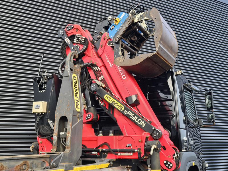 Horgos rakodó teherautó, Darus autó Volvo FM 460 8x6 / PALFINGER EPSILON / HOOKLIFT: 9 kép.