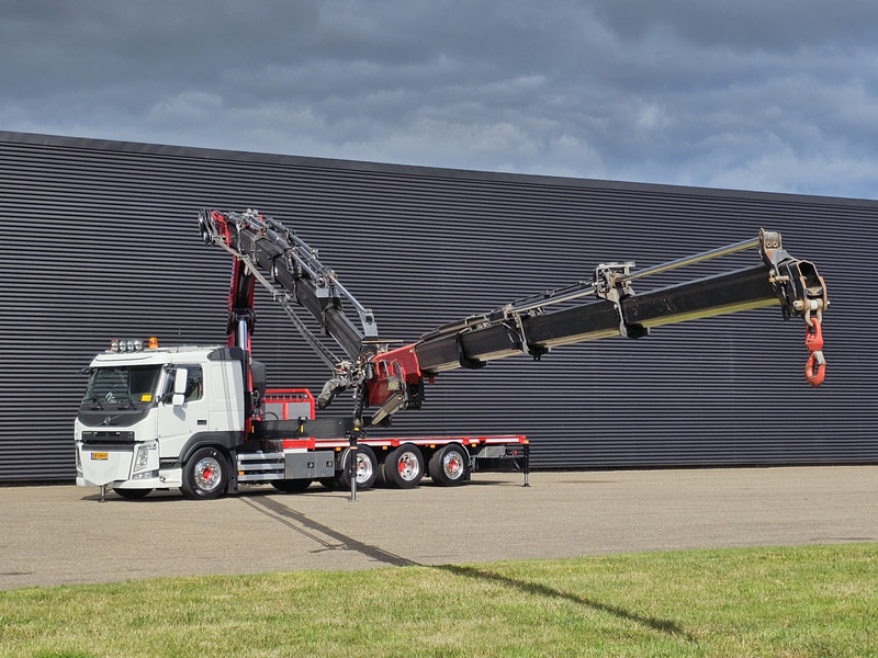Volvo FM 500 8x4*4 / HMF 5020 K6 + JIB K4 / CRANE - KRAN - Darus autó: 3 kép. Volvo FM 500 8x4*4 / HMF 5020 K6 + JIB K4 / CRANE - KRAN - Darus autó: 3 kép.