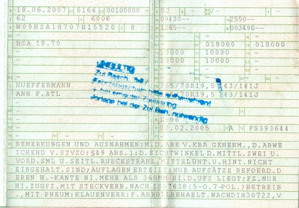 Hüffermann HSA 18.70 Schlittenabroller Containeranhänger 2x - Multiliftes/ Konténerszállító pótkocsi: 3 kép. Hüffermann HSA 18.70 Schlittenabroller Containeranhänger 2x - Multiliftes/ Konténerszállító pótkocsi: 3 kép.