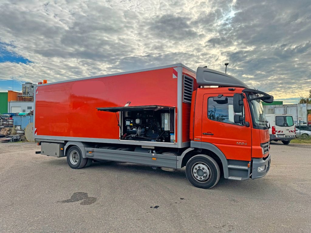 Mercedes-Benz 1224 4X2 Werkstattwagen Strom Generator Kompress - Vontató: 1 kép. Mercedes-Benz 1224 4X2 Werkstattwagen Strom Generator Kompress - Vontató: 1 kép.