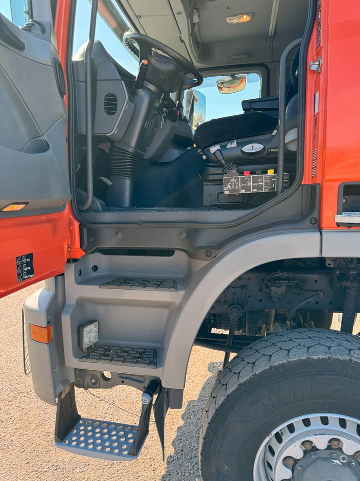 Billenőplatós teherautó Mercedes-Benz 1844 4x4 Meiller 3S Bordmatik Palfinger PK16001K: 14 kép.
