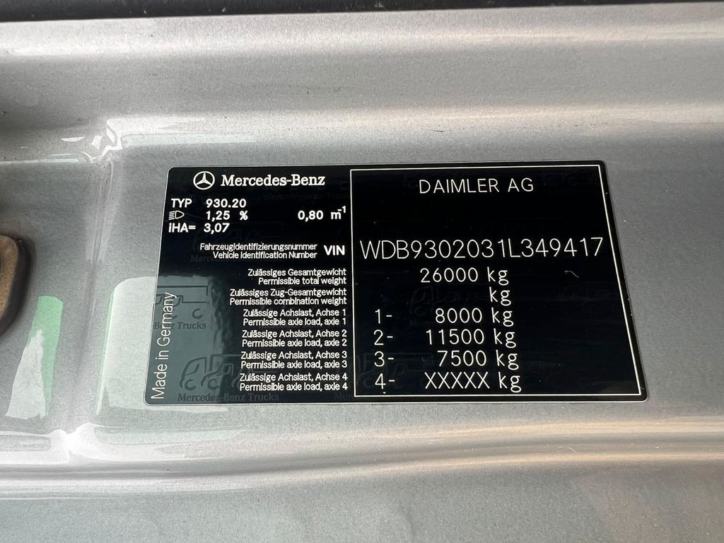 Mercedes-Benz 2541 6X2 Marrel Abroller Hydr. Verriegelung - Horgos rakodó teherautó: 4 kép. Mercedes-Benz 2541 6X2 Marrel Abroller Hydr. Verriegelung - Horgos rakodó teherautó: 4 kép.