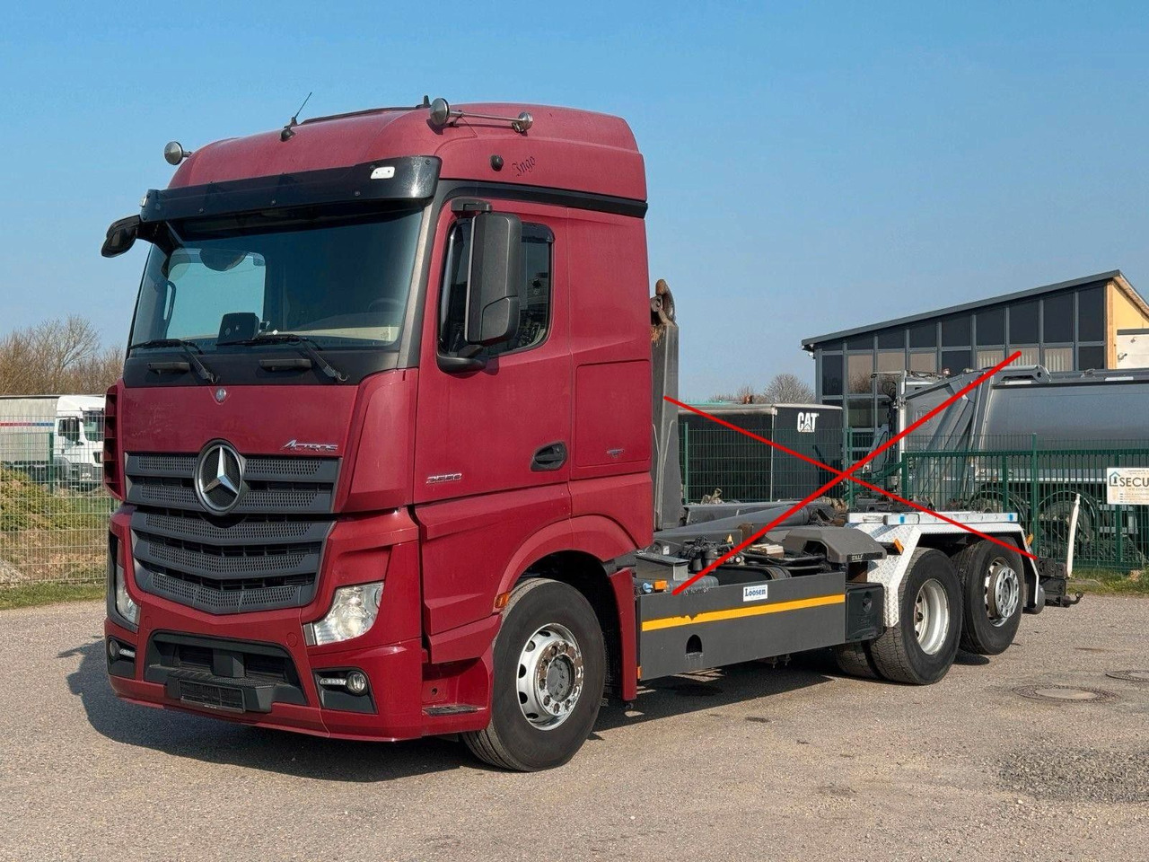 Mercedes-Benz 2558 6x2 Fahrgestell Chassis | Retarder | Klima - Alvaz teherautó: 3 kép. Mercedes-Benz 2558 6x2 Fahrgestell Chassis | Retarder | Klima - Alvaz teherautó: 3 kép.
