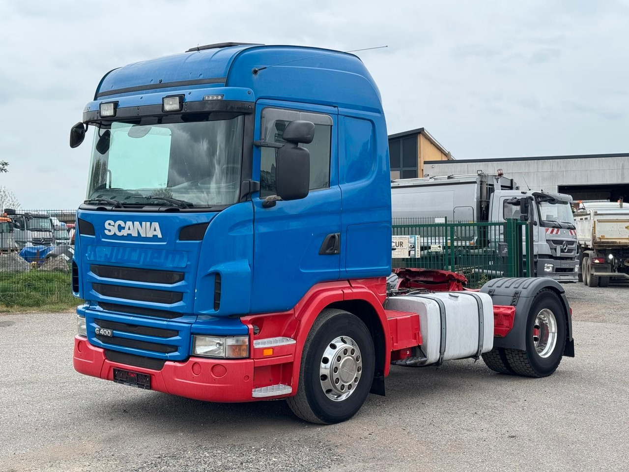 Scania G 400 Retarder & Kipphydraulik - Nyergesvontató: 1 kép. Scania G 400 Retarder & Kipphydraulik - Nyergesvontató: 1 kép.