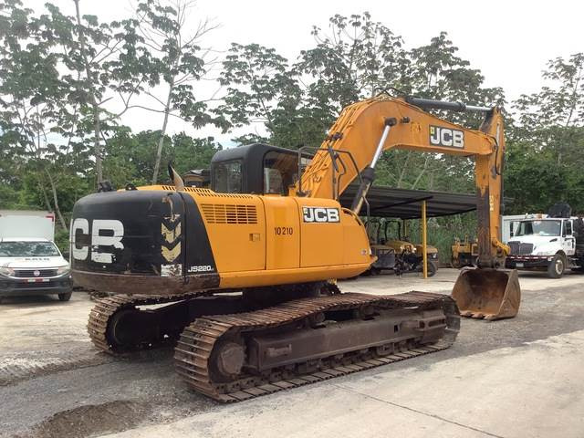 JCB JS220 - Lánctalpas kotró: 3 kép. JCB JS220 - Lánctalpas kotró: 3 kép.