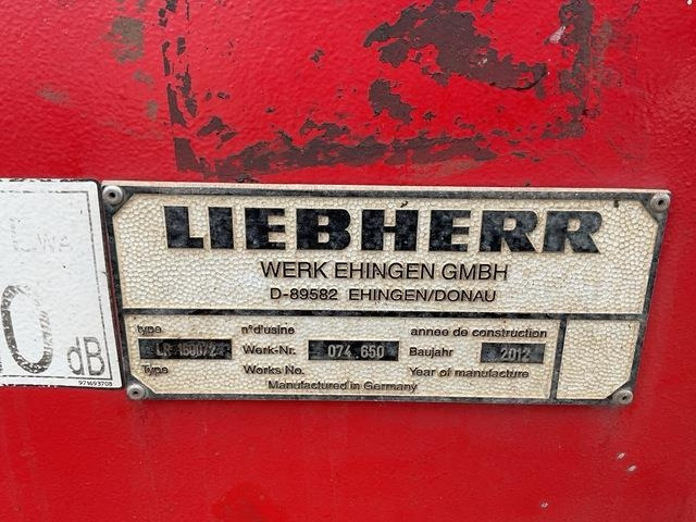 Liebherr LR1600/2 - Lánctalpas daru: 5 kép. Liebherr LR1600/2 - Lánctalpas daru: 5 kép.
