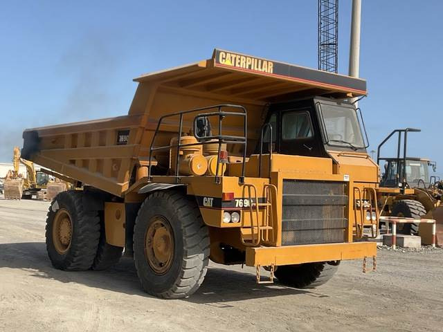 CAT 769 - Bánya teherautó: 4 kép. CAT 769 - Bánya teherautó: 4 kép.