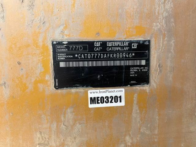 CAT 777D - Bánya teherautó: 5 kép. CAT 777D - Bánya teherautó: 5 kép.