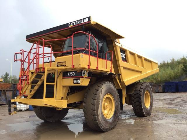 CAT 775D - Bánya teherautó: 1 kép. CAT 775D - Bánya teherautó: 1 kép.