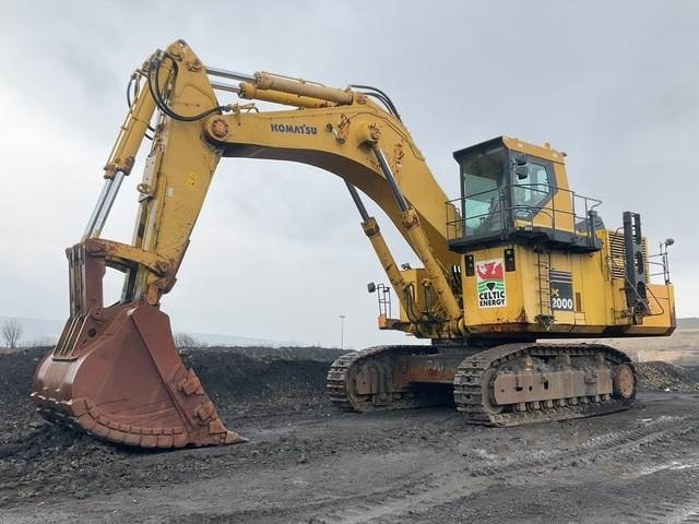 Komatsu PC2000-8 - Lánctalpas kotró: 1 kép. Komatsu PC2000-8 - Lánctalpas kotró: 1 kép.