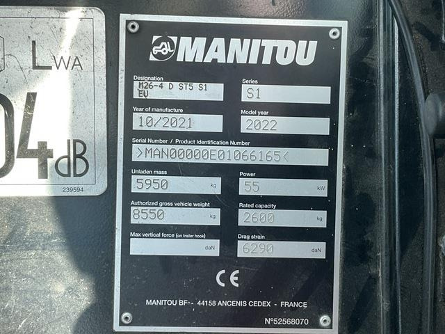 Manitou M26-4 - Terepjáró képességű targoncá: 5 kép. Manitou M26-4 - Terepjáró képességű targoncá: 5 kép.