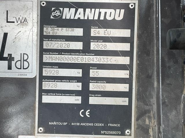 Manitou M30-4 - Terepjáró képességű targoncá: 5 kép. Manitou M30-4 - Terepjáró képességű targoncá: 5 kép.